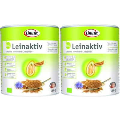 Linusit Leinaktiv Bio 2x 2x250 g Pulver
