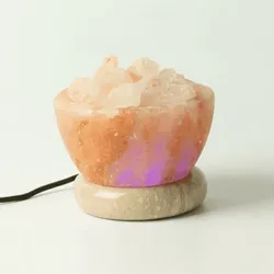USB Fire Bowl Himalayan Salt Lamp (Multi)