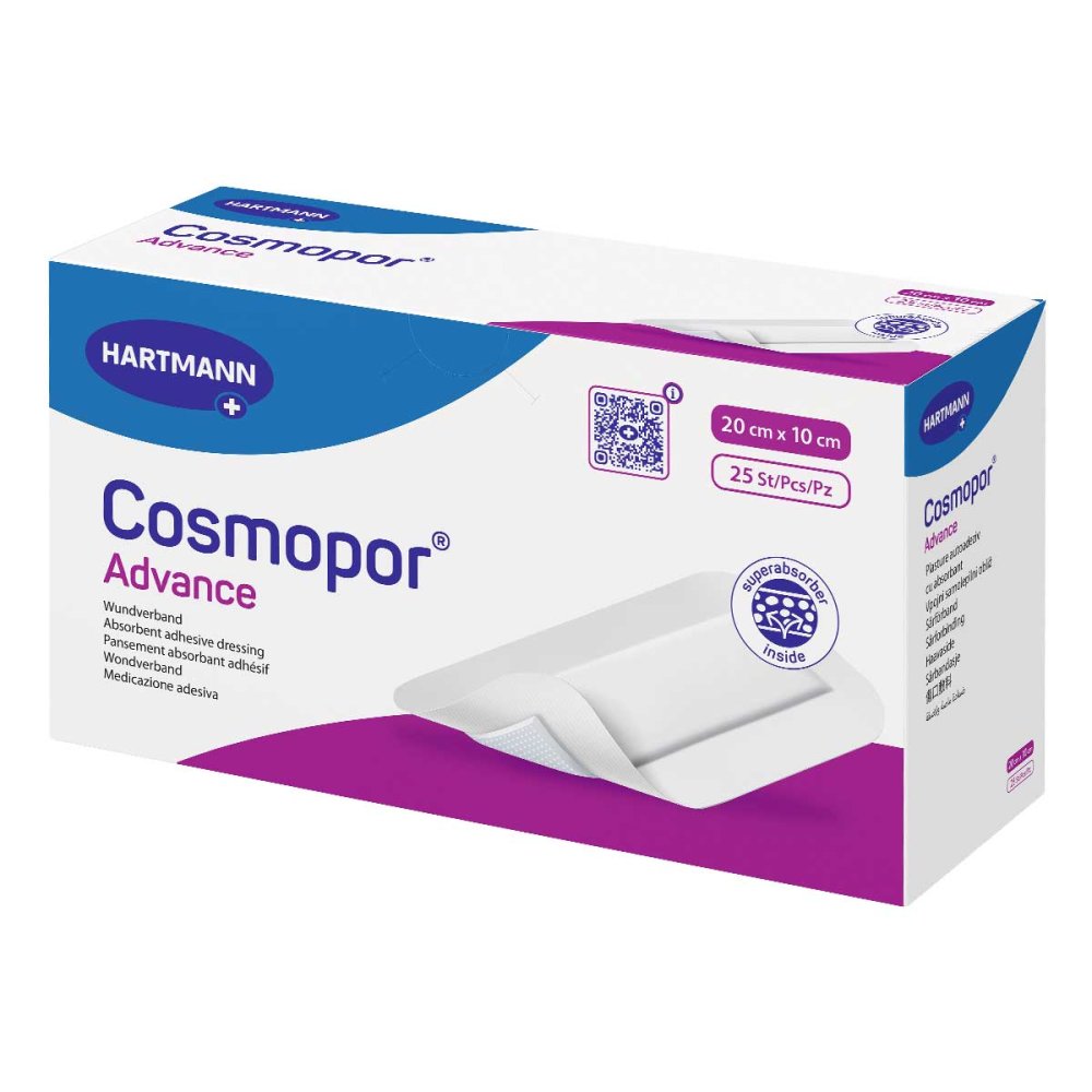 PAUL HARTMANN AG Cosmopor Advance 10x20 cm 03546550
