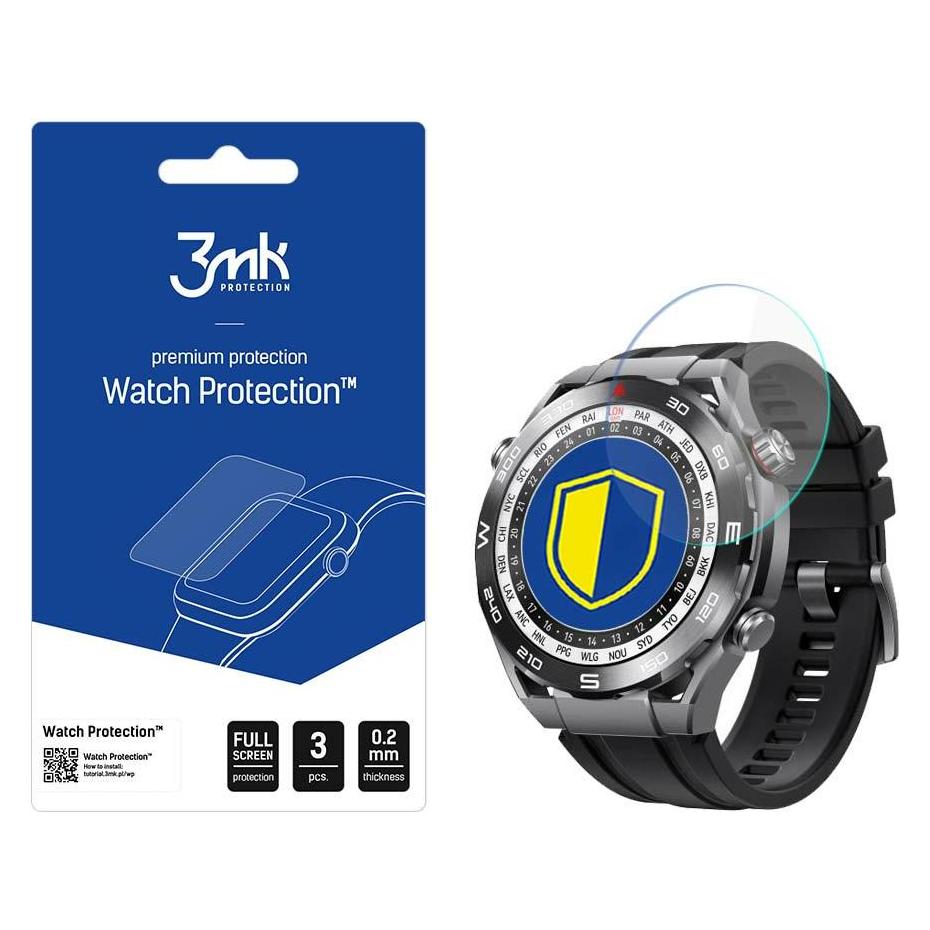 3MK FlexibleGlass Watch Huawei Watch Ultimate Szkło Hybrydowe (3mk Watch Protection FlexibleGlass(325)-0)