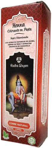 Radhe Shyam Henna Paste 200 ml Cobre Natural