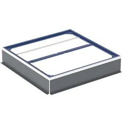 Geberit Duofix Installationsrahmen 551526001 für 7 Füße, für Duschfläche 120x120cm, für 7 Füße