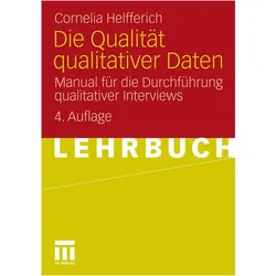 Die Qualität qualitativer Daten, Schulbücher von Cornelia Helfferich
