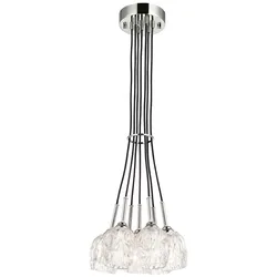 Kronleuchter Pendellampe Esszimmerleuchte Hängelampe Luster LED max. H 457,2 cm