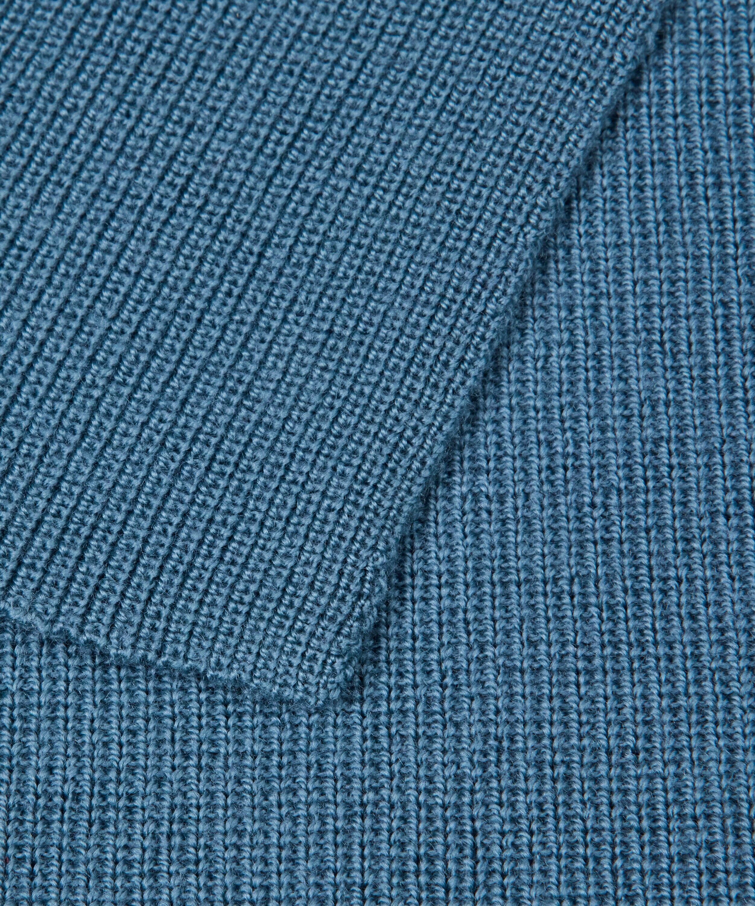 Schal FALKE "FALKE Schal", Kinder, Gr. onesize, blau (cypress (7673)), Modetücher Schal