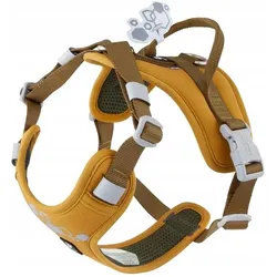 Hurtta Weekend Warrior II ECO sele, desert 65-80 (68, 80, Hund, Allgemein, Hundesport, Spazieren), Halsband + Leine