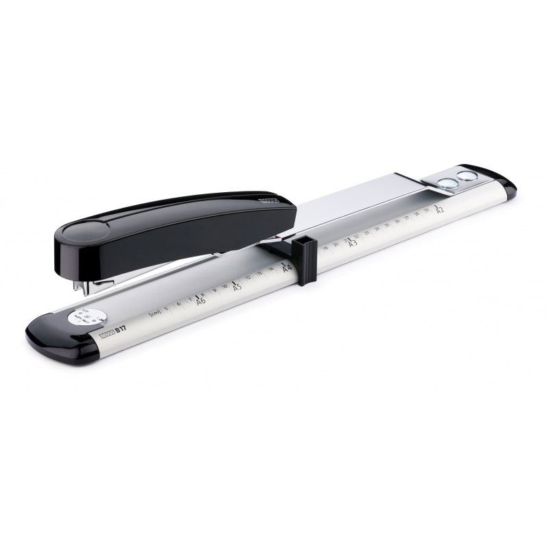 NOVUS Hefter 40 Blatt Langarm schwarz
