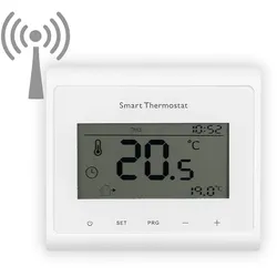 VASNER RX Funk-Thermostat-Sender für Funk Infrarotheizungen, mauelle & automatische Regulierung der Raumtemperatur