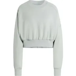 ADIDAS Damen Sweatshirt Soft Lux, Größe XL in Silber Silber