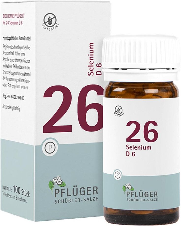 Schüßler-Salze Biochemie Pflüger 26 Selenium D6 Tbl.