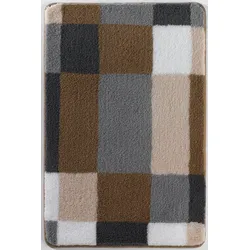 Badteppich EDGE (LBH 120x70x2 cm) - braun - LBH 120x70x2 cm