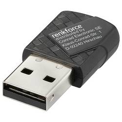 Renkforce RF-WFBTA-200 WLAN- / Bluetooth®-Adapter USB-A (USB 2.0) 886 MBit/s RF-6735678