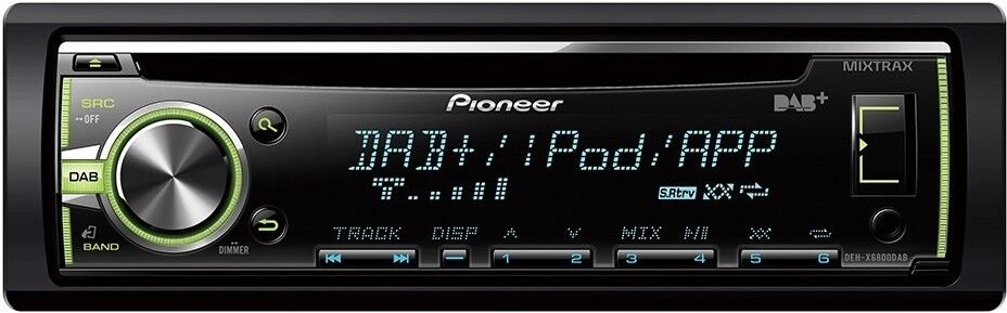 Pioneer DEH-X6800DAB Autosoitin