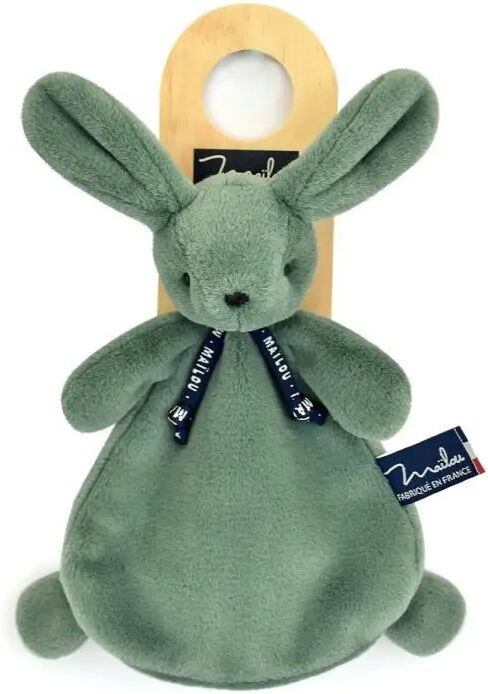 Doudou Lapin Dorlotin vert sauge - Maïlou Tradition