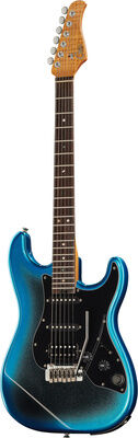 Mooer GTRS Guitars int. Prof. 800 DN Dark Night mit mattem Halsfinish