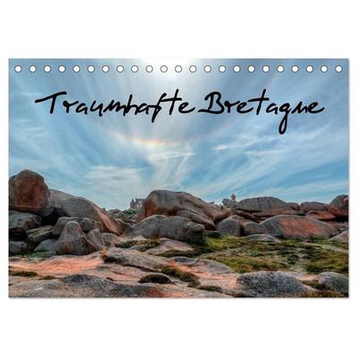 Traumhafte Bretagne (Tischkalender 2026 DIN A5 quer), CALVENDO Monatskalender