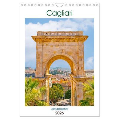 Cagliari - Urlaubsplaner (Wandkalender 2026 DIN A4 hoch), CALVENDO Monatskalender