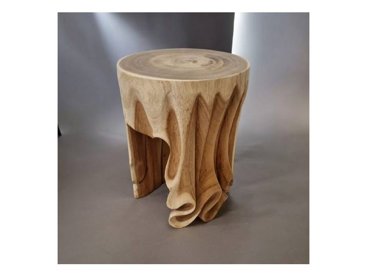 Kinaree Beistelltisch Suar Holz Beistelltisch MADURA Sofatisch Couchtisch, aus massivem Suar Holz