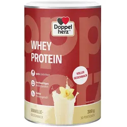 DOPPELHERZ Whey Protein Vanille-Geschmack Pulver 300 g
