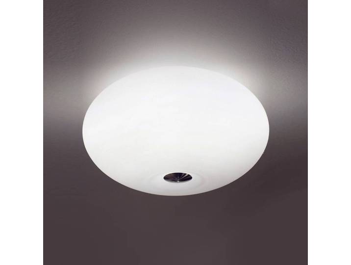Design plafondlamp AIH, dimbaar, wit / opaal, Woon-/ Eetkamer, Glas, Design, plafondlamp design
