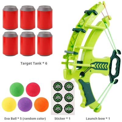 Uplift Picks Montessori Throwing Game Slingshot Target Board With Sticky Balls green