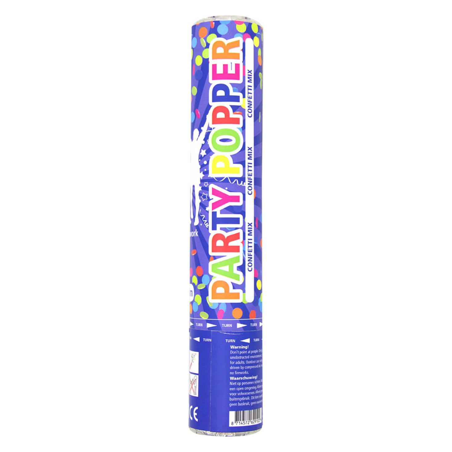 Folat Party Popper verschiedene Farben (1 Stk.) (62910)