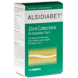 Alsidiabet Zimt-catechine F.diab.typ II 60 St