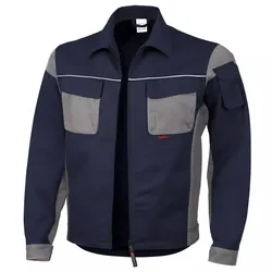 Bundjacke "PRO" - S - marine/grau