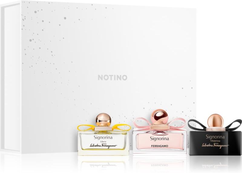 Beauty Discovery Box Exclusive Notino The Ferragamo Edit zestaw upominkowy dla kobiet