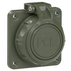 PC Electric 20342-8u Schutzkontaktkupplung PA6, ABS, PC 250 V Bronze-Grün (matt) IP66, IP68