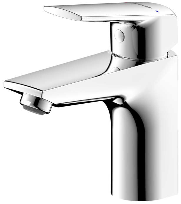 Bravat Valencia Waschtischarmatur 3519152 mit Klick-Ablauf, chrom