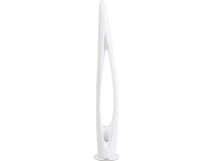 Lampadaire en fibre de verre blanche