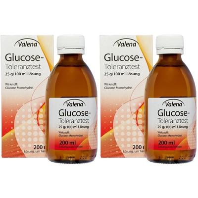 Glucose-Toleranztest 25 g/100 ml Lösung 2x 2x200