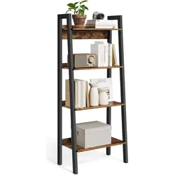 Songmics, Regal, Leiterregal (56 x 34 x 137.50 cm)