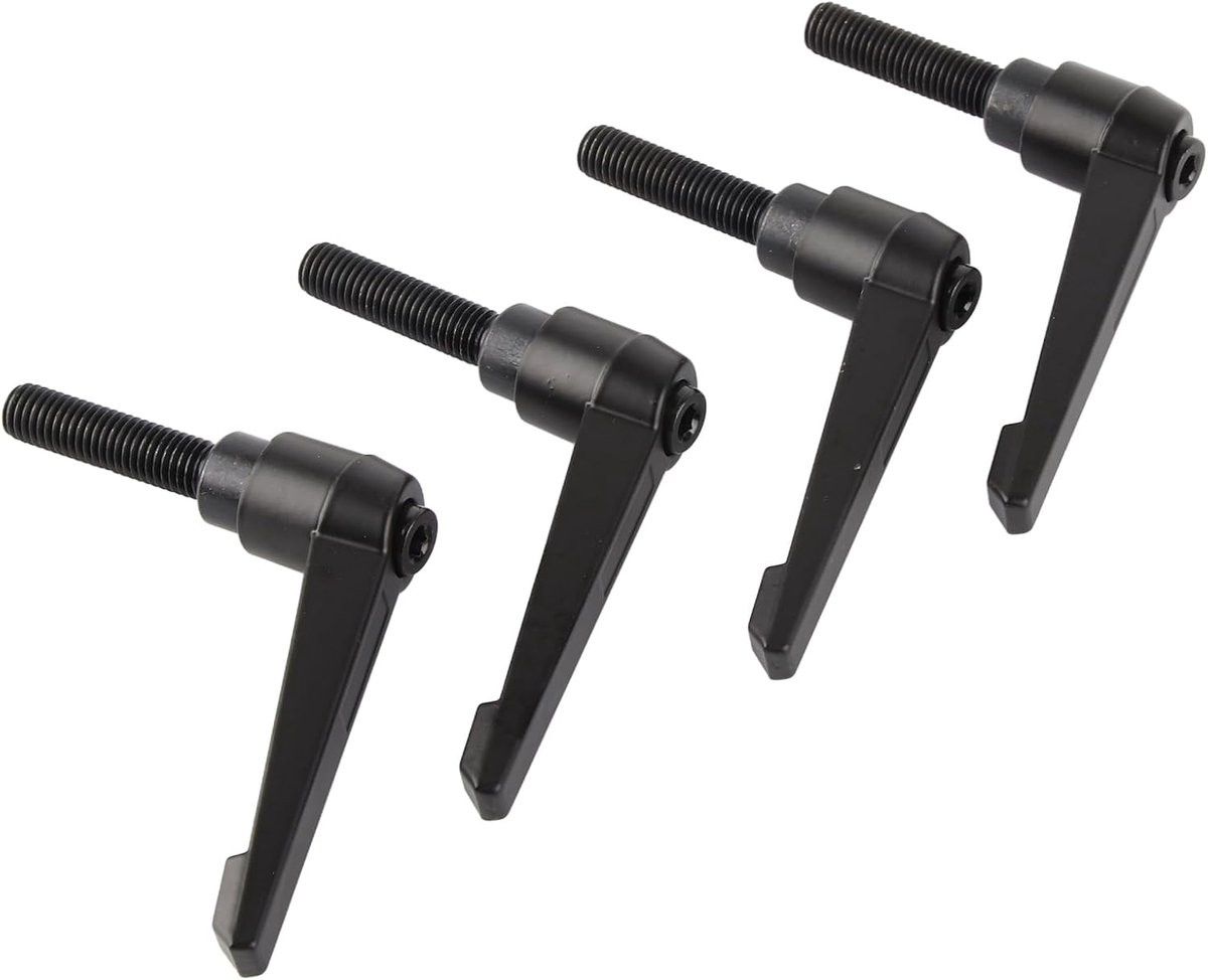 Push Button Ratchet Knop M10 - Staal - Verstelbare Handgreep
