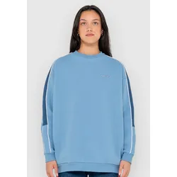 Rusty Two Timer Panelled Crew Fleece Pullover glacier lake Gr. 8