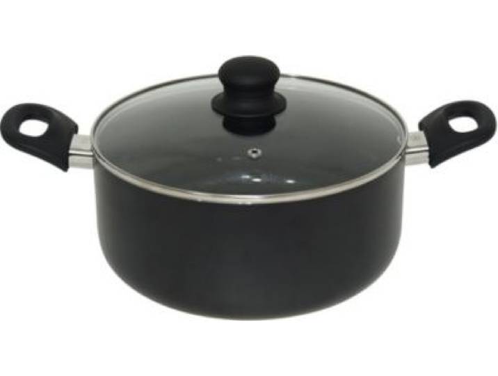 Essentielb - Faitout 24cm Ceramique Noir
