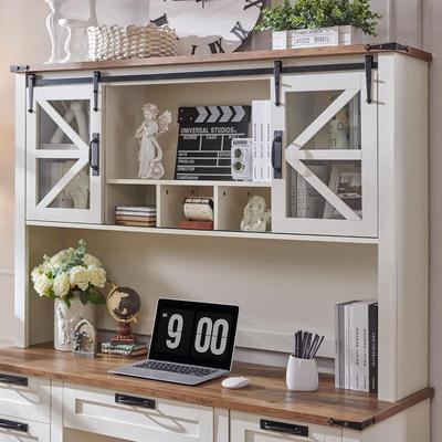 "42"" Farmhouse Desk Hutch, Only Match Afulyperfllc's Farmhouse Desk"