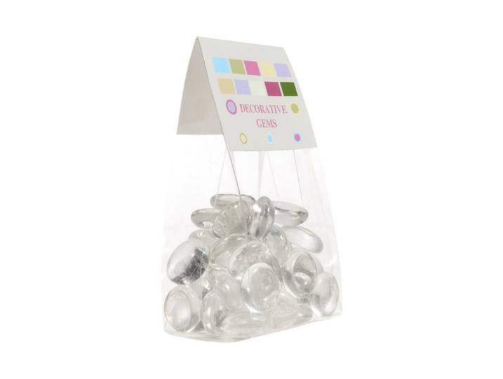 Glorex Glasnuggets Weiss 200 g
