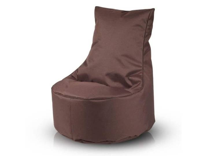 Fauteuil Poire Pouf SEAT L POLIESTER Marron
