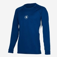 Aqualung - Rash Guard LF Longsleve - Herren - Farbe: Marine/Weiß - Größe: XL
