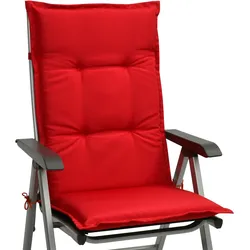 HOCHLEHNERAUFLAGE Base HL 120/50/6cm Rot