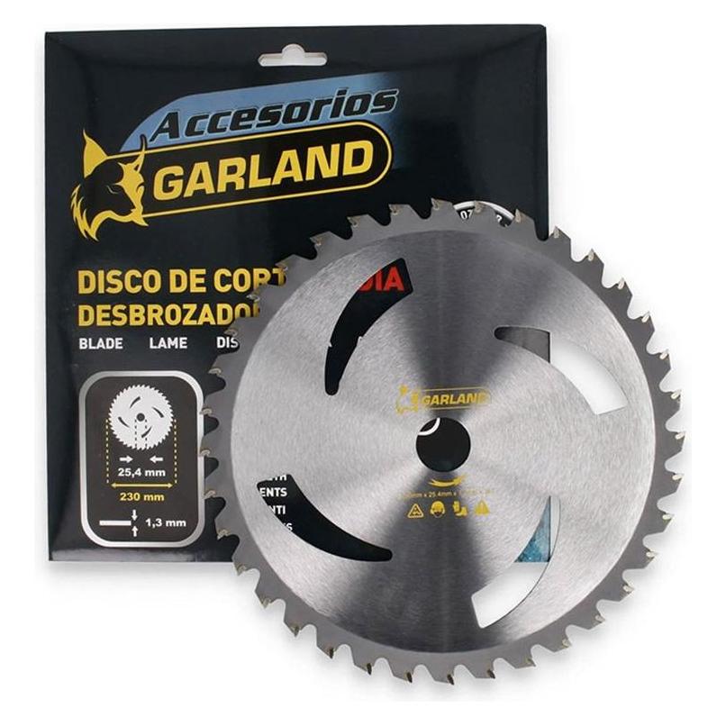 Garland Brushcutter cutting blade, 36 teeth, ø230 x 25.4 x 1.3 mm (58868935)