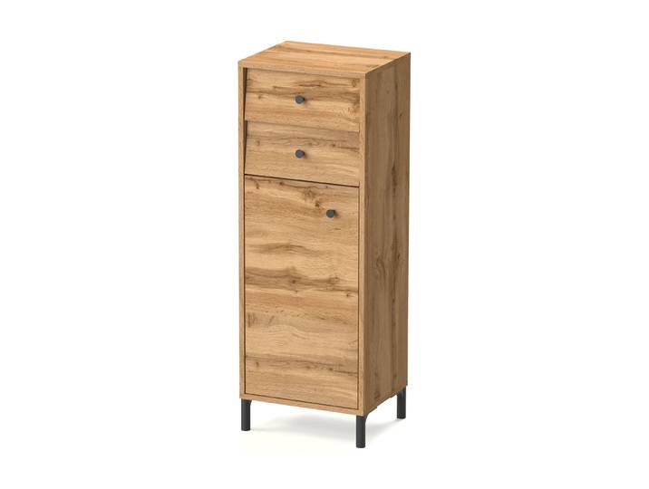 Tchibo - Highboard »Cottage« - 40,3x33x112,4cm - schwarz -