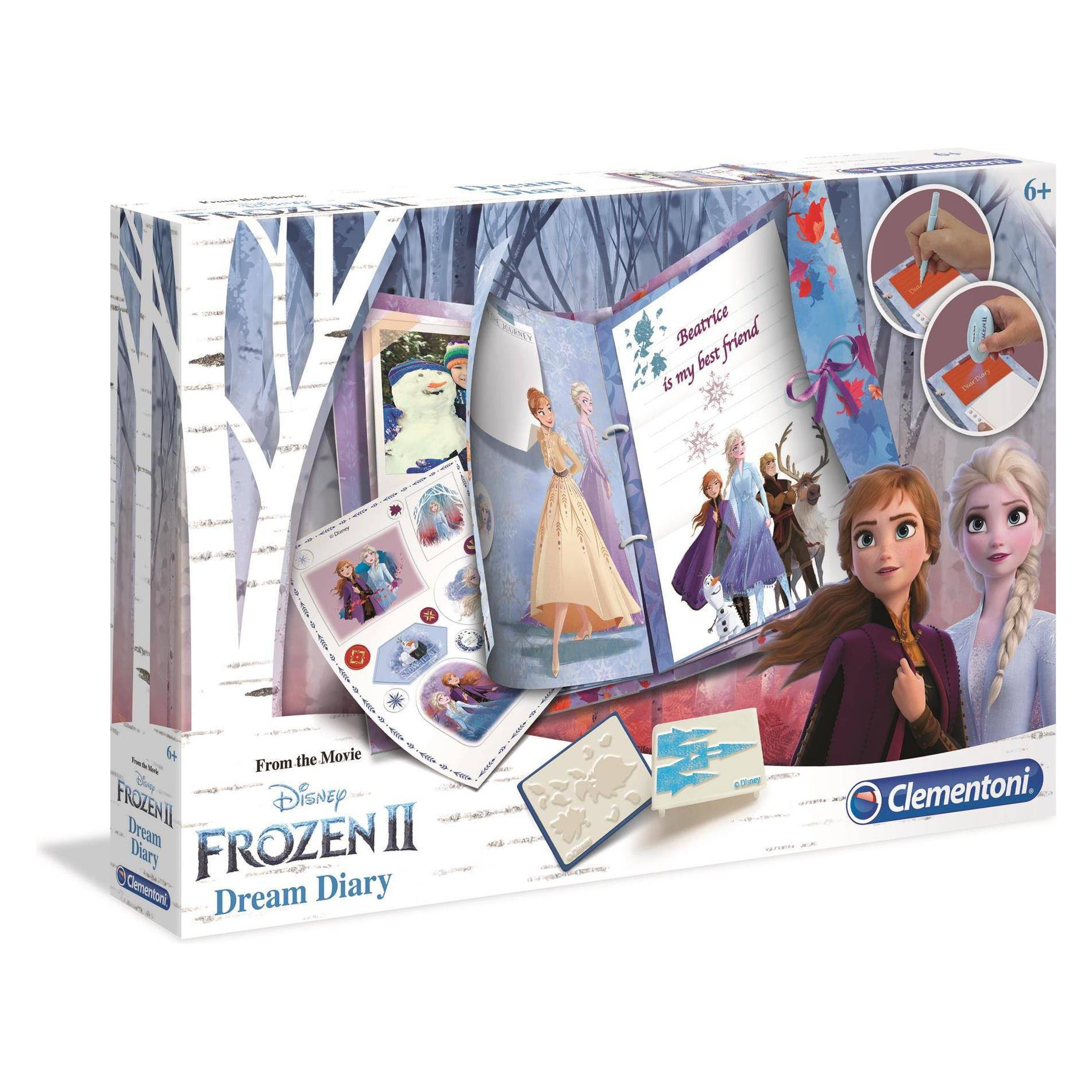 Clementoni Traum Tagebuch Frozen 2 (Spezial, Liniert, Weicher Einband) (18518A)