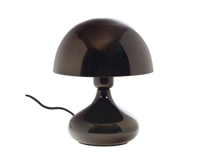 Lampe kelly e noir en métal