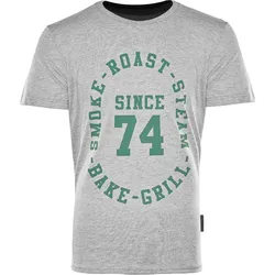 Big Green Egg T-Shirt - Since 74 - Grau/Grün XXL