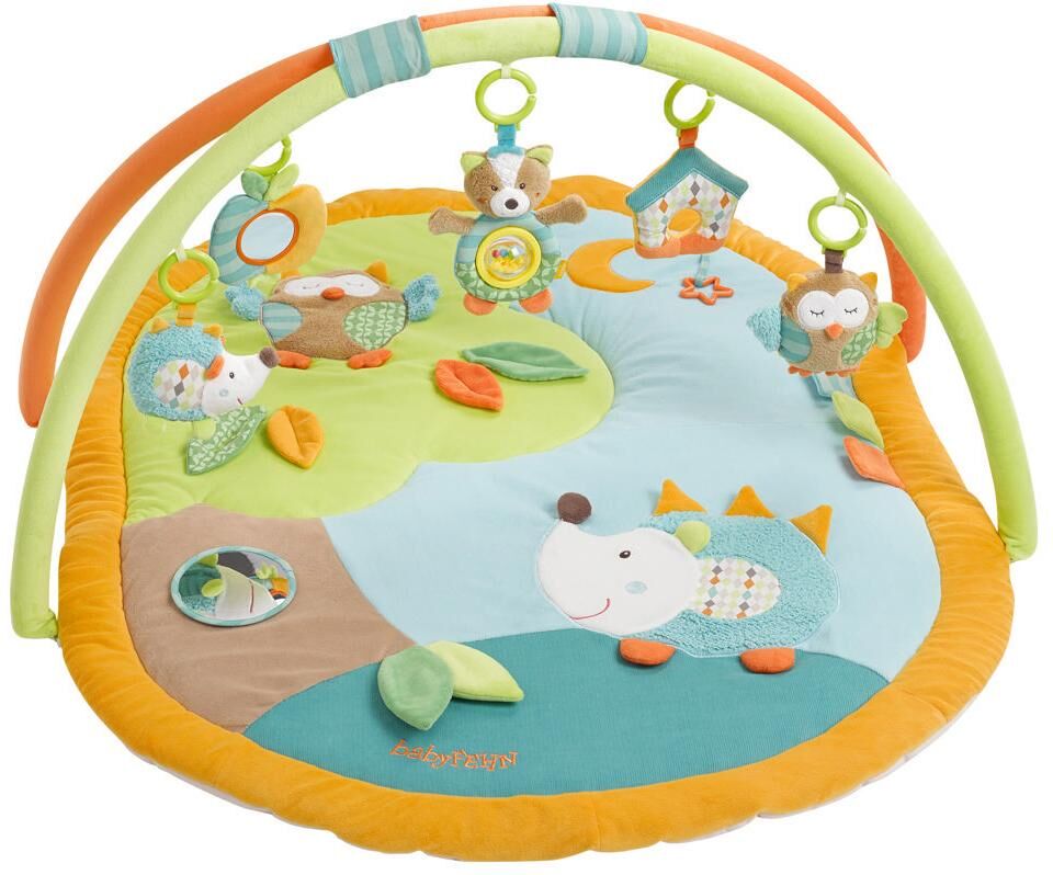 Spielbogen FEHN "Spielbogen", Baby, bunt, Flauschstoff, Softvelours, Spielbögen Spielbogen bunt Einheitsgröße