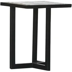 Beistelltisch   ¦ schwarz ¦ Maße (cm): B: 40 H: 50