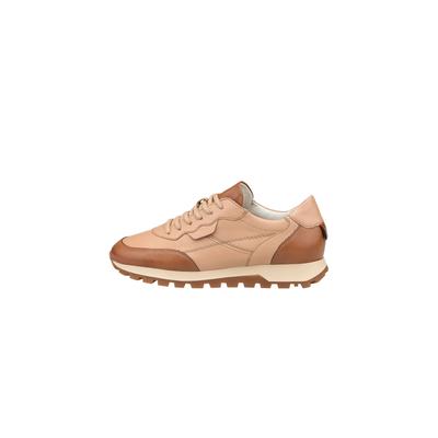 Sneaker LLOYD "GIA", Damen, Gr. 37, braun, Leder, unifarben, Schuhe Sneaker, mit herausnehmbarem Fußbett